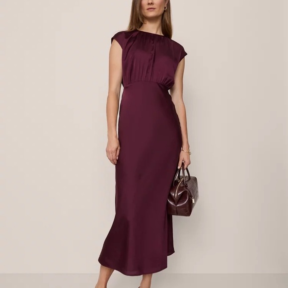 Ann Taylor Dresses & Skirts - Ann Taylor Satin Midi Dress